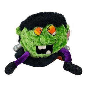 Halloween Dan Dee Collector's Choice  Monster Big Greeter Head Green NWT